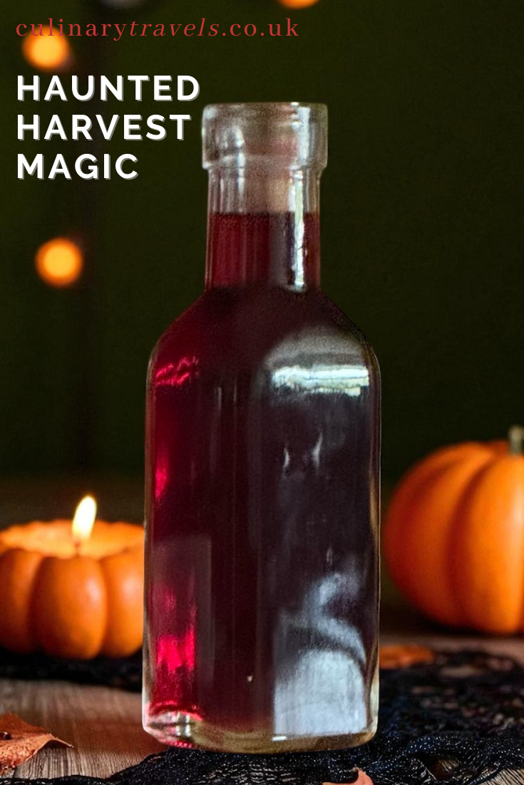 Spooky Damson & Apple Halloween Cordial - Autumn Drinks & Party Ideas